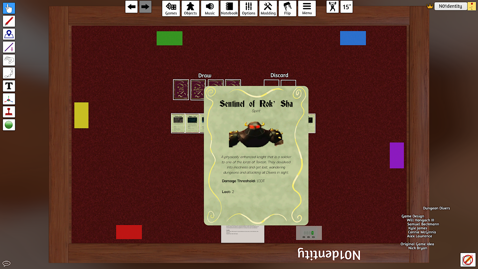A Dungeon Divers Monster Card