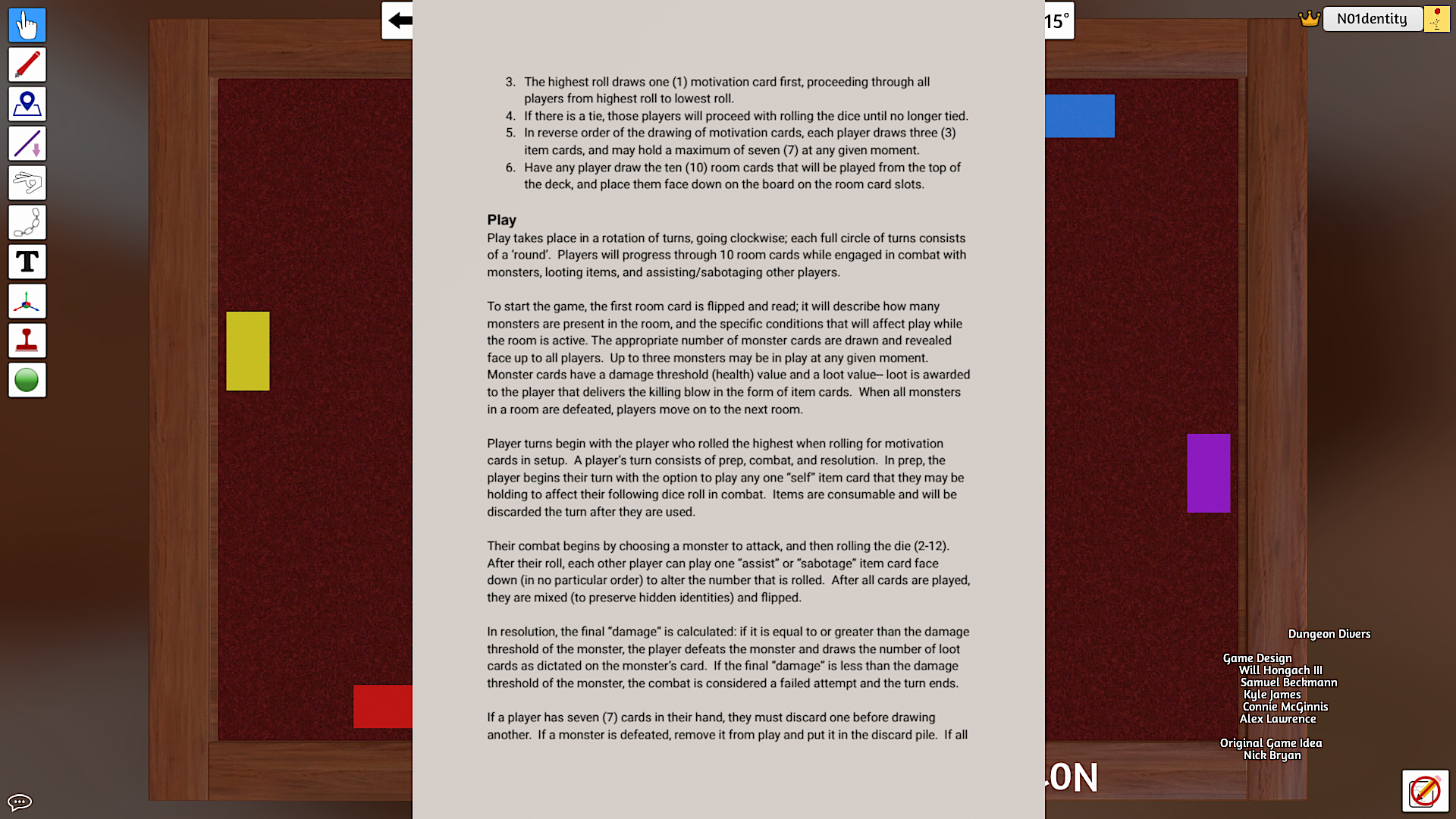 Dungeon Divers Rules 2