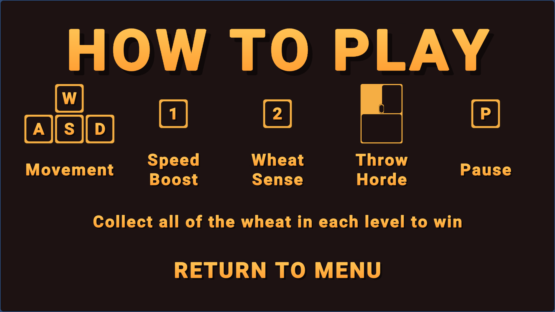 Controls Menu